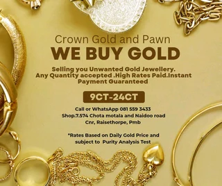 Crown Gold And Pawn