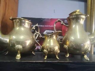 Brass Tea Set