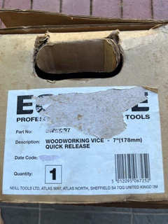 Eclipse Woodworking Vice 178mm