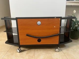 Tempered Glass TV Stand