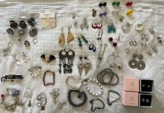 Costume Jewellery & Heart-shaped box