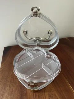 Costume Jewellery &amp; Heart-shaped box