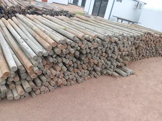 Hi treated CCA green poles 2.1m 80 mm