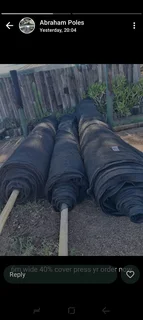 Shade cloth 6m wide 40% cover