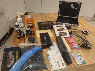 Hummingbird Bronc, wireless Tattoo Pen + Extras  0762546873