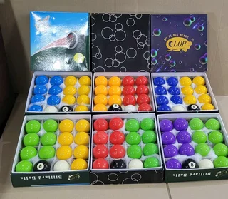 Pool table colour balls R285