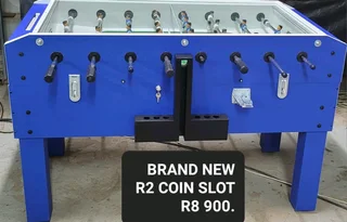 Soccer machine brand new coin R8999