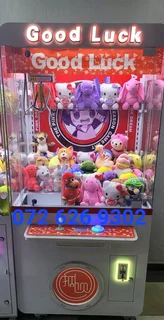 Claw machine teddy bear