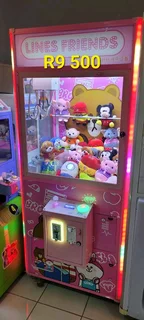 Teddy bear machine coin operated electronic adjust