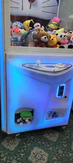 Teddy bear machine coin operated electronic adjust