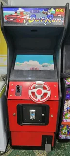 Outrun driving machine coin operated R5500