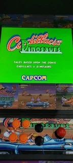 Arcade machine Caddilac and Dinosaur with lcdR3999
