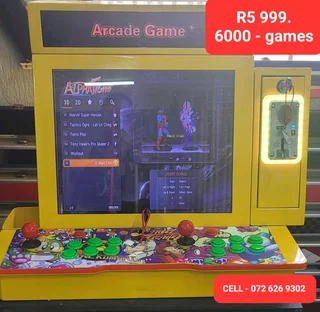 Amusement machine coin operated 6200 games