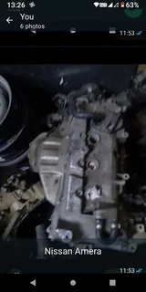 Nissan Amera engine with gearbox