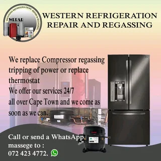 Refrigeration repair and regassing on-site