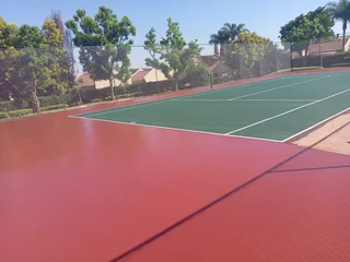 Tennis courts resurfacing and fencing call 0731345697
