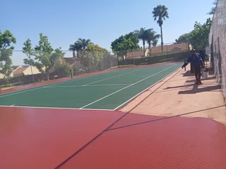 Tennis courts resurfacing and fencing call 0731345697