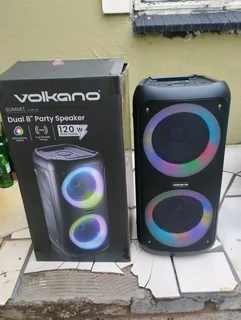Volkano 8inch dual speaker box