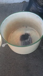 20L enamel cooking pot