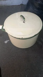 20L enamel cooking pot