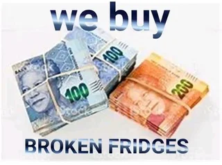 For Broken Fridge Freezer With Cash