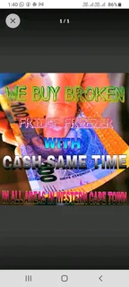 Cash For Broken Fridge Freezer