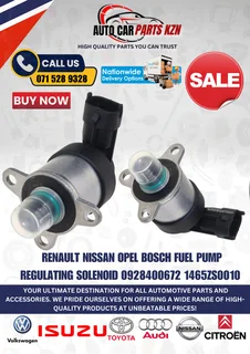 Renault Nissan Opel Fuel Pump Regulating Solenoid