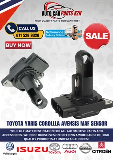 Toyota Yaris Corolla Avensis Maf Sensor