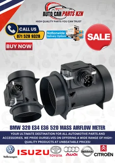 Bmw 320 E46 E36 520 Mass Airflow Meter