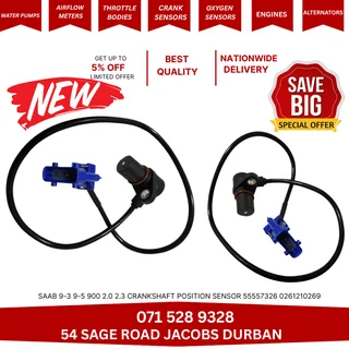 Saab 2.0 2.3 Crankshaft Position Sensor