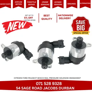 Citroen Peugeot Fuel Rail Pressure Sensor