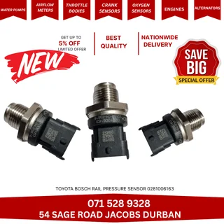 Toyota Fuel Rail Pressure Sensor