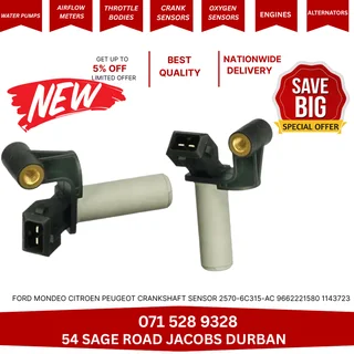 Ford Mondeo Citroen Peugeot Crankshaft Sensor