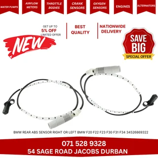 Bmw F20 Rear Abs Sensor