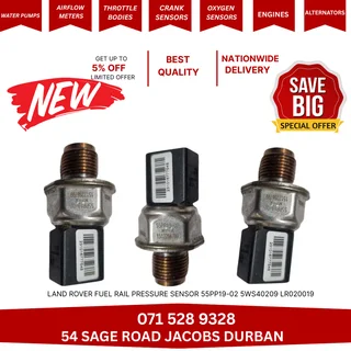 Land Rover Fuel Rail Pressure Sensor