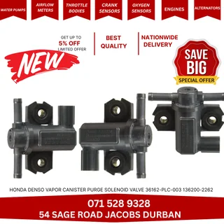 Honda Denso Vapor Canister Purge Solenoid Valve