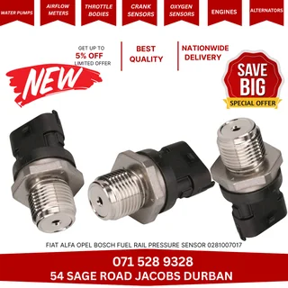 Fiat Alfa Opel Fuel Rail Pressure Sensor