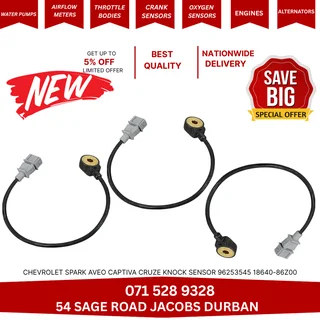 Chevrolet Spark Aveo Captiva Cruze Knock Sensor