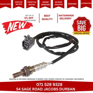 Mazda 4 Oxygen Sensor 6 Wire