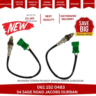 Mahindra Citroen Peugeot Oxygen Sensor