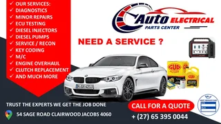 Major & Minor Vehicle Repars Diagnostics Injector Testing Engen Overhaul Sensor Fittment