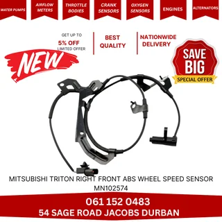 Mitsubishi Trition Front Abs Wheel Speed Sensor