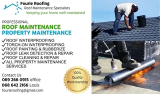Waterproofing and roofing