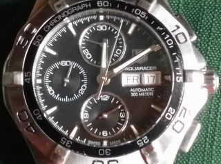 Tag Heuer Aquaracer 300m/1000ft Automatic-day-date-chronograph