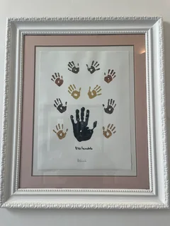 Mandela signed art