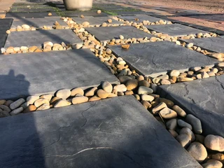 Paving slabs for Sale size 400 X 400 Rockface pavers