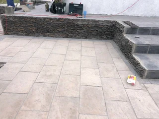 Summer Sale On Rockface Paving Slabs