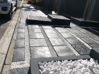 Summer Sale On Pavers. Rockface paving slabs