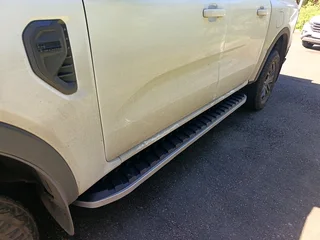 Ford Ranger running board side steps available at automotive customs kzn