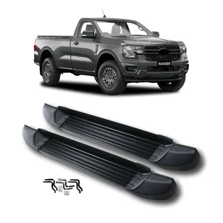 Ford ranger next Gen single cab side steps available at automotive customs kzn